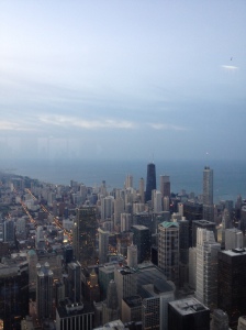 View of skycrapers from Willis Tower